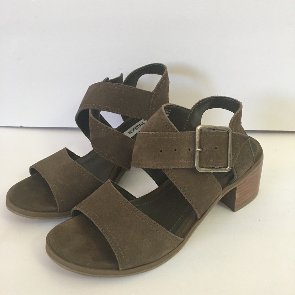 Steve Madden Slingback Peep Toe Sandals Roseanna